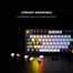 Fantech Mechanical Keyboard Red Switch MK893s Sky Blue image
