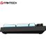 Fantech Mechanical Keyboard Red Switch MK893s Sky Blue image