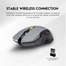 Fantech Raigor III WG12R Wireless Grey Gaming Mouse image