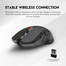 Fantech WG12 Black Wireless Mouse image