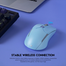 Fantech WGC2 Vibe Blue Wireless Mouse image