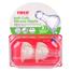 Farlin Baby Anti Colic Silicone Nipple for 2Step 0MPlus Standard Neck 2 Pcs image