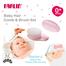 Farlin Baby Hair Comb And Brush Set With Soft Bristles For Baby's Tender Scalp image