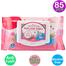 Farlin Baby Moisture Anti Rash Wet Wipes 85 Pcs Pink From 0M Plus image