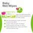 Farlin Herbal Baby Wet Wipes 85 pcs Moisturizing Gentle And Mild Non Fluorescence image