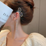 Fashion Crystal Butterfly Clip Earring - 1 Pcs image