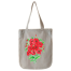 Fashionable Canvas Tote Bag With Zipper For Women's WT-F014 image