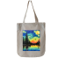 Fashionable Canvas Tote Bag With Zipper WTS-072 image