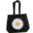 Fashionable Denim Fabric Tote Bag With Zipper image