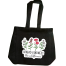 Fashionable Denim Fabric Tote Bag With Zipper image