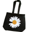 Fashionable Denim Fabric Tote Bag With Zipper image