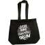 Fashionable Denim Fabric Tote Bag With Zipper image