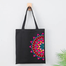 Fashionable Fabric Tote Bag With Zipper image