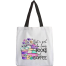 Fashionable Fabric Tote Bag With Zipper image