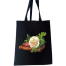 Fashionable Fabric Tote Bag With Zipper image