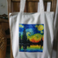 Fashionable Fabric Tote Bag With Zipper image