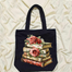 Fashionable Fabric Tote Bag With Zipper image