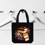 Fashionable Fabric Tote Bag With Zipper image