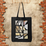 Fashionable Fabric Tote Bag With Zipper image