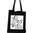 Fashionable Fabric Tote Bag With Zipper image