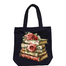 Fashionable Fabric Tote Bag With Zipper image