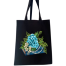 Fashionable Fabric Tote Bag With Zipper image