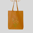 Fashionable Fabric Tote Bag With Zipper image