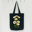 Fashionable Fabric Tote Bag With Zipper image