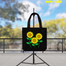 Fashionable Fabric Tote Bag With Zipper image