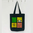 Fashionable Fabric Tote Bag With Zipper image