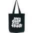 Fashionable Fabric Tote Bag With Zipper image