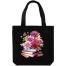 Fashionable Fabric Tote Bag With Zipper image