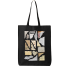 Fashionable Fabric Tote Bag With Zipper image