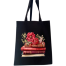 Fashionable Fabric Tote Bag With Zipper image