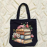 Fashionable Fabric Tote Bag With Zipper image