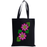 Fashionable Fabric Tote Bag With Zipper image