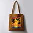 Fashionable Fabric Tote Bag With Zipper image