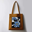 Fashionable Fabric Tote Bag With Zipper image