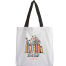 Fashionable Fabric Tote Bag With Zipper image