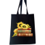 Fashionable Fabric Tote Bag With Zipper image