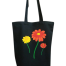 Fashionable Fabric Tote Bag With Zipper image