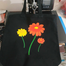 Fashionable Fabric Tote Bag With Zipper image