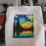 Fashionable Fabric Tote Bag With Zipper image