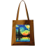 Fashionable Fabric Tote Bag With Zipper image