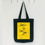 Fashionable Fabric Tote Bag With Zipper image