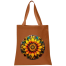 Fashionable Fabric Tote Bag With Zipper image