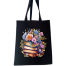 Fashionable Fabric Tote Bag With Zipper image
