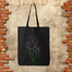 Fashionable Fabric Tote Bag With Zipper image
