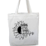 Fashionable Fabric Tote Bag With Zipper image