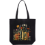 Fashionable Fabric Tote Bag With Zipper image